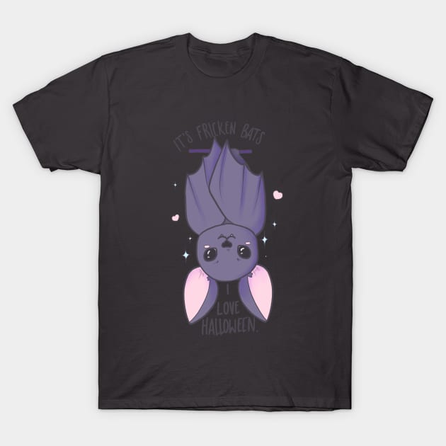 Fricken bats... I love Halloween T-Shirt by TheLovelyHero